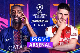 Đội hình ra sân chung kết Champions League: PSG đại chiến Arsenal