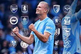 Erling Haaland chạm cột mốc 'siêu khủng'