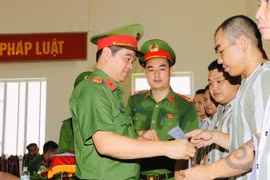 94 phạm nhân Trại tạm giam số 2 CATP Hà Nội trở về "làm lại cuộc đời"