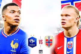 Siêu máy tính dự đoán trận Na Uy vs Pháp: Haaland và Mbappe, ai sẽ thắng?
