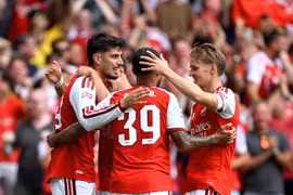Arsenal lần thứ 18 giành Siêu cúp Anh (Ảnh: Getty Images)