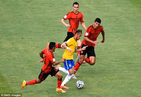 Brazil vs Mexico – Đôi công và chia điểm ảnh 3