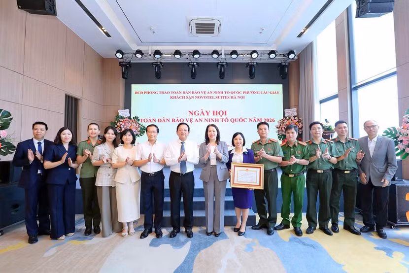 Ngày 6/8, các đại biểu tham dự Ngày hội được tổ chức tại Khách sạn Novotel Suites Hà Nội - phường Cầu Giấy và ra mắt mô hình “Khách sạn chủ động, an ninh vững bền”
