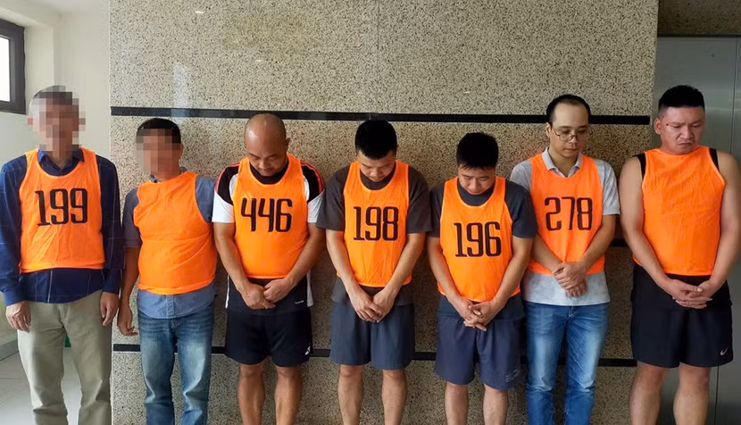 Đối tượng Nguyễn Sơn Tùng và các đối tượng trong chuyên án.