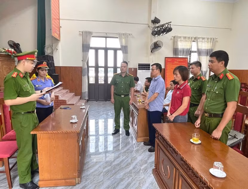 Khởi tố hàng loạt cán bộ UBND xã gây thất thoát ngân sách hơn 1,4 tỷ đồng ảnh 1