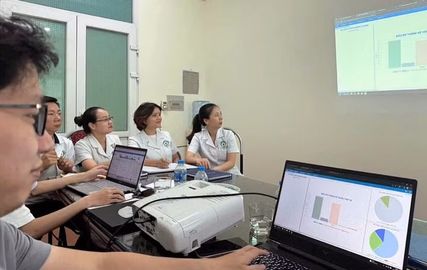 Tập huấn phần mềm khám chữa bệnh các khoa, phòng