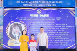 Á hậu nhí toàn quốc 2026 Nguyễn Ngọc Gia Hân với bảng thành tích học tập đáng tự hào