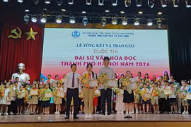 Trao giải cuộc thi Đại sứ văn hóa đọc thành phố Hà Nội năm 2026