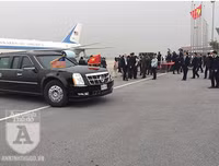 Toàn cảnh Tổng thống Mỹ Donald Trump rời cuộc họp thượng đỉnh, lên máy bay về nước