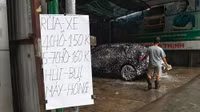 'Chát' như giá rửa ô tô chiều 30 Tết
