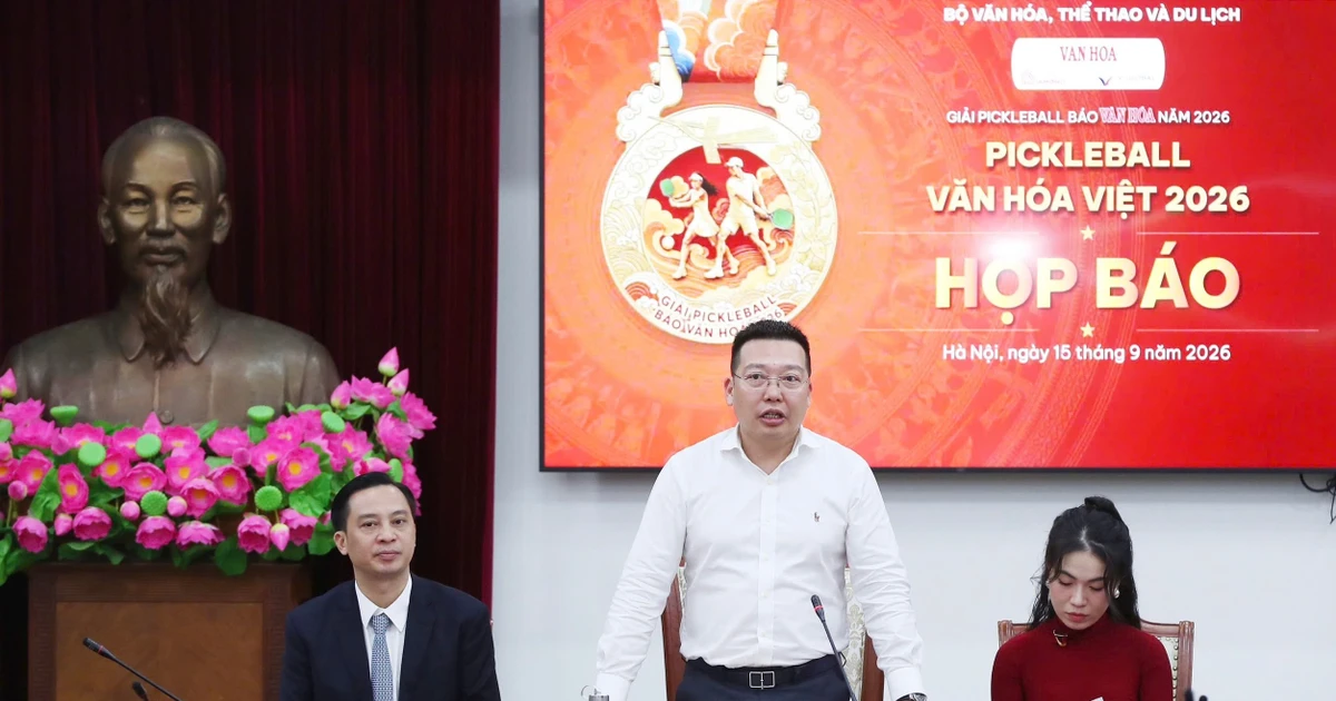 Lan tỏa giá trị văn hóa - thể thao tại "Pickleball Văn hóa Việt 2026"