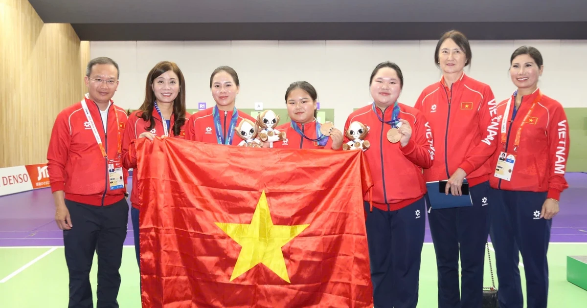 ASIAD 2026: Đoàn Việt Nam tụt 4 bậc dù giành thêm 5 huy chương