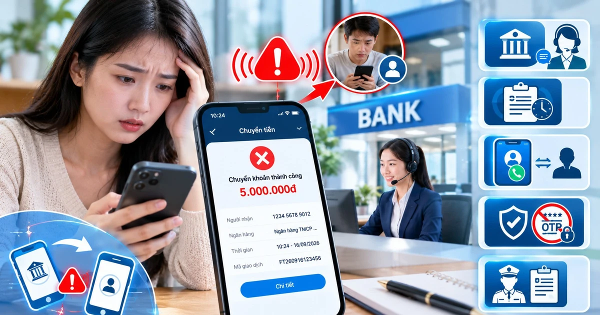 Chuyển khoản nhầm: Làm gì ngay để tăng cơ hội lấy lại tiền?