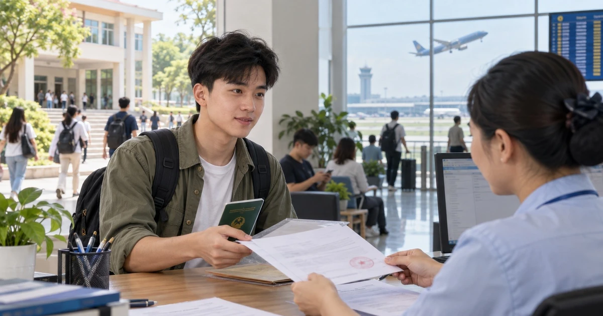 Tân sinh viên chuyển trường, đi du học làm thủ tục nghĩa vụ quân sự thế nào?