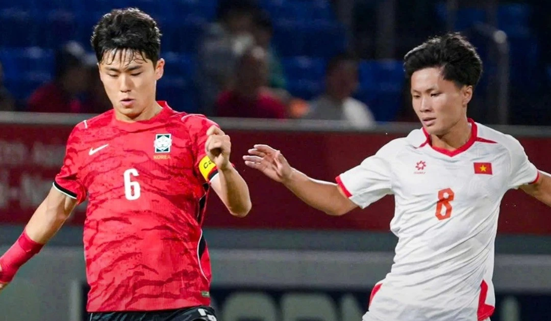 Thua đậm Hàn Quốc, U23 Việt Nam dừng bước ở ASIAD 2026