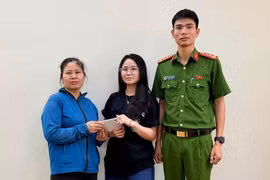 Công an xã Tây Phương nhanh chóng tìm lại điện thoại thất lạc cho người dân