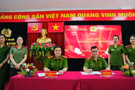 Ký kết quy chế phối hợp, trao đổi kinh nghiệm trong công tác điều tra hình sự