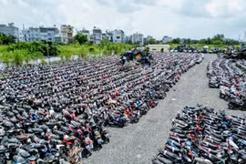 Công an Hà Nội điều tra các vụ trộm cắp xe máy