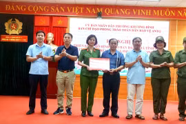 Phường Khương Đình ra mắt mô hình giao ban đánh giá tình hình an ninh trật tự từ cơ sở