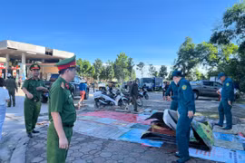 Quyết liệt các biện pháp lập lại trật tự đô thị trên địa bàn xã Quốc Oai