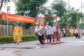 Sôi nổi hội thao nghiệp vụ chữa cháy và cứu nạn, cứu hộ