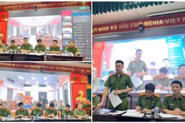 Giao ban an ninh trực tuyến, 'gỡ khó' an ninh trật tự tại cơ sở