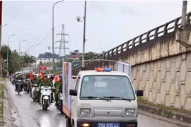 Các lực lượng phường Yên Nghĩa xuất quân đảm bảo tuyệt đối an ninh, an toàn phục vụ bầu cử