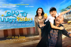 Thu Trang - Tiến Luật đóng chính phim điện ảnh "Quý tử vượt giàu"