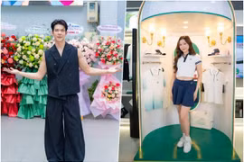 Denis Đặng hội ngộ hoa hậu Kiều Duy với phong cách thời trang năng động