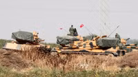[ẢNH] Không quân Syria oanh kích dữ dội trạm kiểm soát Thổ Nhĩ Kỳ vừa thiết lập tại Idlib
