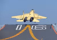 [ẢNH] Trung Quốc dự định tham chiến tại Syria, tiêm kích hạm J-15 sắp được 