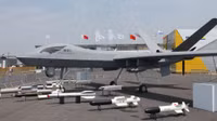 [ẢNH] UAV mạnh nhất Trung Quốc bị tên lửa Nga bắn hạ tại Trung Đông