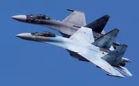 [ẢNH] Su-35 Nga suýt bắn hạ F-16 Thổ Nhĩ Kỳ trên bầu trời Syria?