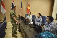 [ẢNH] Chiến hạm Việt Nam sát cánh cùng Mỹ và các nước ASEAN trong diễn tập ở Biển Đông