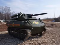 [ẢNH] Nga chính thức đình chỉ sản xuất robot Uran-9 sau màn thể hiện thất vọng tại Syria?