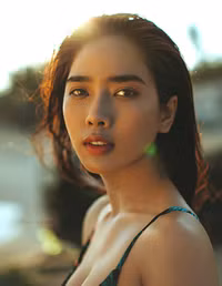Chán dịu dàng nền nã, Á hậu Bella Mai diện bikini khoe body bốc lửa