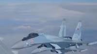 [ẢNH] Su-35 Nga suýt bắn hạ F-16 Thổ Nhĩ Kỳ trên bầu trời Syria?