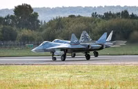 [ẢNH] Tiêm kích tàng hình Su-57 Nga rơi vì bị cài phần mềm gián điệp?