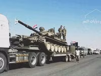[ẢNH] Xe tăng Syria tiến vào Idlib sau thắng lợi bước ngoặt ở Hama