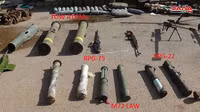 [ẢNH] Trực thăng Nga, Syria lo sợ trước súng máy khủng khiếp rơi vào tay khủng bố
