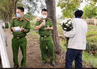 Nhắc nhở, xử lý các trường hợp không đeo khẩu trang khi ra đường