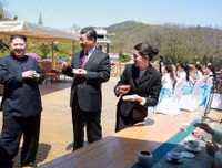 [Ảnh] Những chuyến công du nước ngoài của Chủ tịch Triều Tiên Kim Jong-un