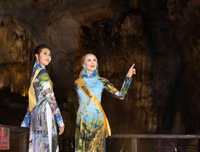 Huyền My và các thí sinh Miss Grand International 2017 hào hứng khám phá động Thiên Đường