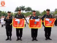 Cảnh sát cơ động Hà Nội rèn luyện kỹ năng tác chiến