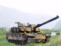[ẢNH] Xe tăng K2 Black Panther bị 