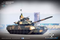 [ẢNH] Đáng sợ với chiến đoàn 320 xe tăng T-80UD của Pakistan