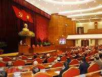 Hình ảnh Ban Bí thư TW Đảng gặp mặt cán bộ lãnh đạo nghỉ hưu