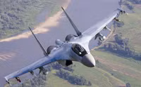 [ẢNH] Không kiêng nể, Su-35 Nga bắn thẳng vào máy bay không người lái Israel tại Syria