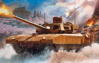 [ẢNH] Sự thật T-14 Armata phối hợp cùng Su-57 diệt 9 xe tăng Israel tại Syria