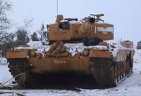 [ANH] ‘Báo vàng’ Leopard 2A4 Thổ Nhĩ Kỳ bị tên lửa chống tăng Mỹ ‘thổi’ bay tháp pháo